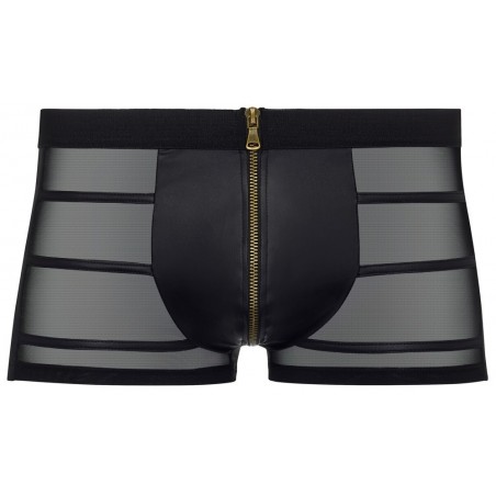 Short Noir Avec Zip Frontal by Nek
