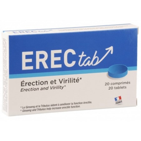 Erectab Erection et Vitalité - 20 Comprimés