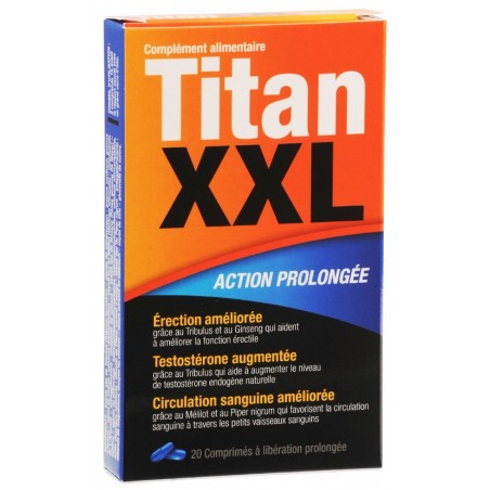Titan XXL - 20 comprimés