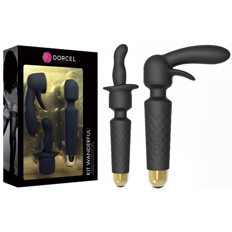 Vibromasseur Rechargeable Kit Wanderful