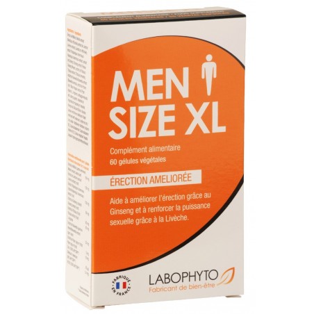 MenSize XL Erection Améliorée - 60 gélules