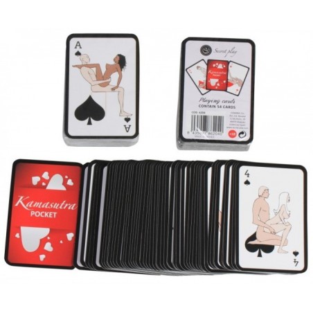 Mini Jeu de 54 Cartes Erotique
