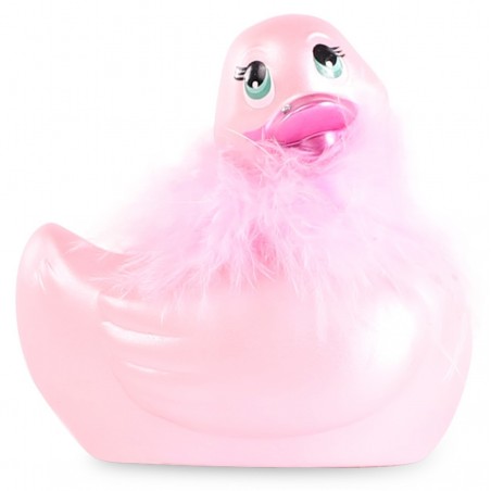 Mini canard vibrant Paris Duckie Rose 2.0
